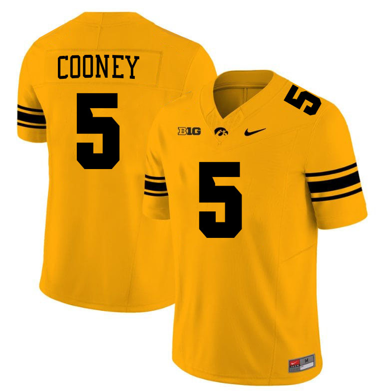 Carson Cooney Iowa Jersey,University Of Iowa Hawkeyes Fotoball Uniforms,Jersey,Gears-Gold